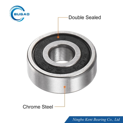 604 2RS Deep Groove Ball Bearing Double Sealed 604-2RS , 4mm x 12mm x 4mm High Carbon Steel Z3 Bearings, ABEC-5,