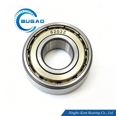 6202-ZZ Deep Groove Ball Bearing GCr15 Steel P6 Precision Z3V3 Low Noise Bearing for Air Purifiers Humidifiers